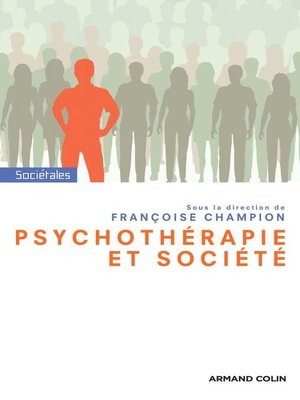 cover image of Psychothérapie et société